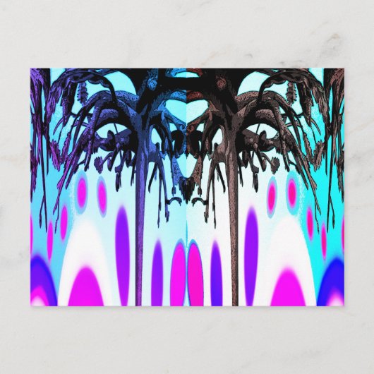 Carte Postale Art forestier Alien (Devant)