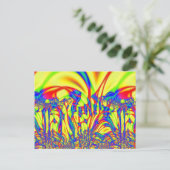 Carte Postale Art Fractal (Debout devant)