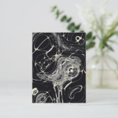 Carte Postale Art fractal abstrait Toile d'Or (Debout devant)