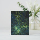 Carte postale Art fractal : mauvaise herbe (Debout devant)