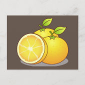 Carte Postale Art fruitier des Oranges (Devant)