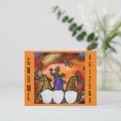 Carte Postale Art Gnome (Debout devant)