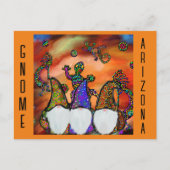 Carte Postale Art Gnome (Devant)