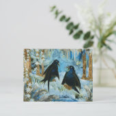 Carte postale Art - Hiver par Michalina Janoszanka (Debout devant)