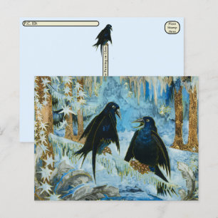 Carte postale Art - Hiver par Michalina Janoszanka