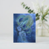 Carte postale Art Imaginaire - Dragon Lore (Debout devant)