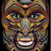 Carte Postale Art Inka