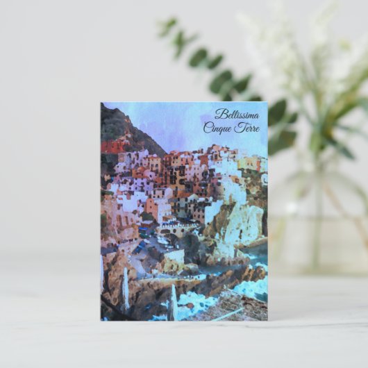 Carte Postale ** Art Italie AP12 Langue italienne Cinque Terra (Debout devant)