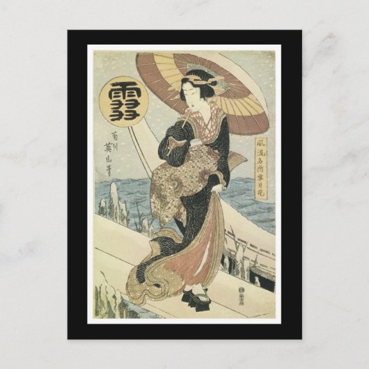 Carte postale Art Japonais Ancien (Devant)