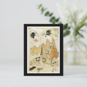 Carte postale Art Japonais Ancien (Debout devant)