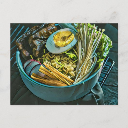 Carte Postale Art japonais rétro (Devant)