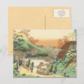 Carte Postale Art japonais vintage (Devant / Derrière)