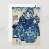 Carte Postale Art japonais vintage (Devant / Derrière)