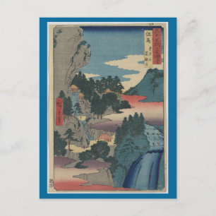 Carte postale - Art japonais vintage - Ando Hirosh