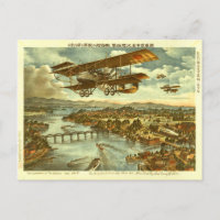 Art japonais vintage de couleur de machines de vol