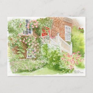 Carte postale Art - Jardin avant anglais