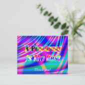 Carte Postale Art K-Pop (Debout devant)