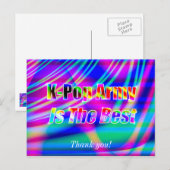 Carte Postale Art K-Pop (Devant / Derrière)