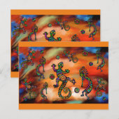 Carte Postale Art Kokopelli (Devant / Derrière)
