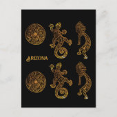 Carte Postale Art Kokopelli (Devant)