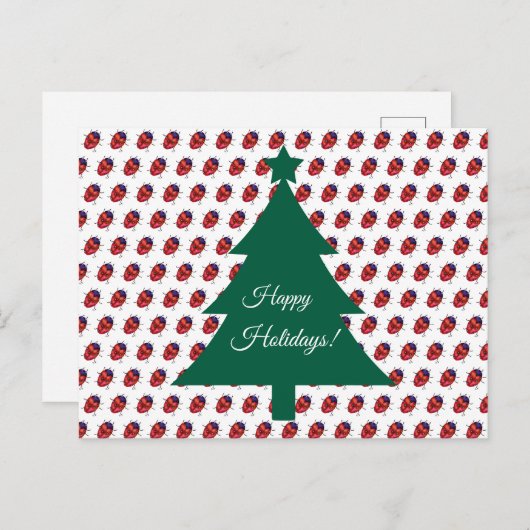 CARTE POSTALE ART LADYBUG (Devant / Derrière)