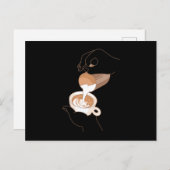 Carte Postale Art latte (Devant / Derrière)