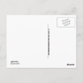 CARTE POSTALE ART MAIL ESCARGOT (Dos)