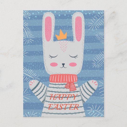 Carte Postale Art mignon de lapin (Devant)
