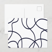 Art minimaliste en ligne noir et blanc