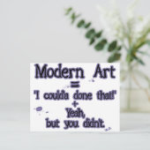 Carte Postale Art moderne (Debout devant)