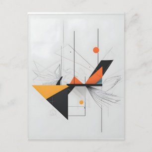 Carte Postale Art moderne abstrait