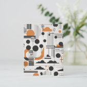 Carte Postale Art moderne Abstrait (Debout devant)