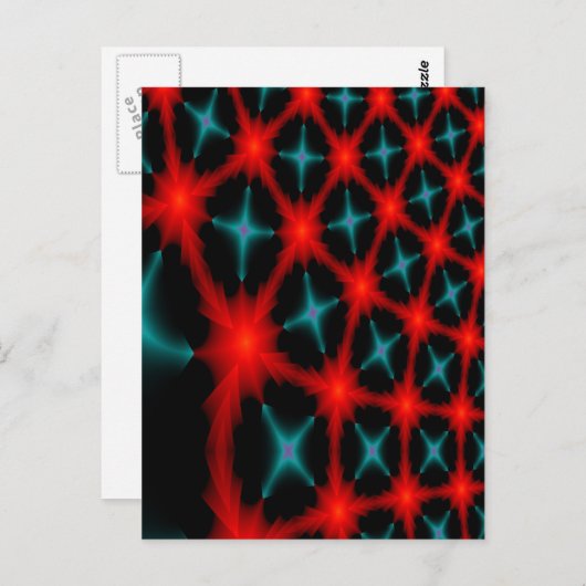 Carte Postale Art moderne - Art Abstrait (Devant / Derrière)