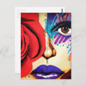 Carte Postale Art moderne de rue de NYC (Devant / Derrière)