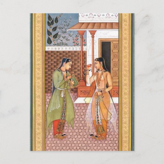 Carte Postale Art moghal (Devant)
