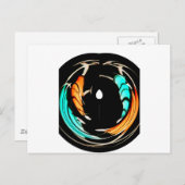 Carte Postale Art Motif traditionnel africain Imprimer (Devant / Derrière)