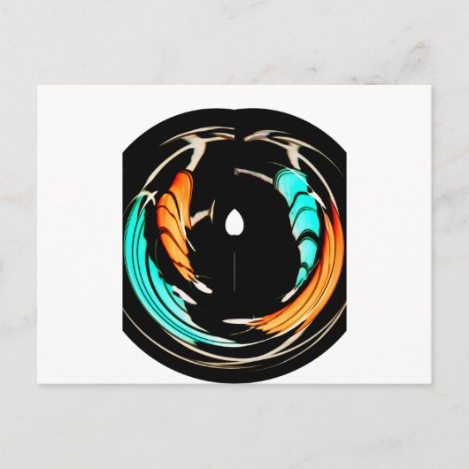 Carte Postale Art Motif traditionnel africain Imprimer (Devant)