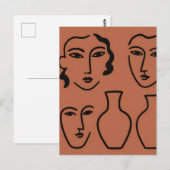 Carte Postale Art mural en bois (Devant / Derrière)