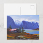 Carte Postale Art naturel de Norvège (Devant / Derrière)