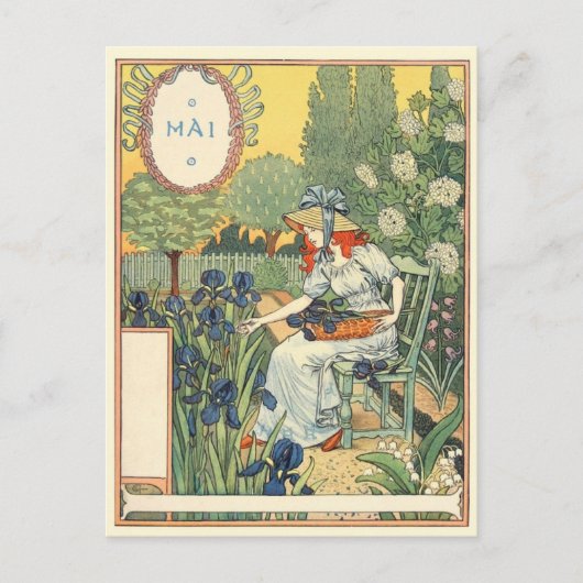 Carte postale Art Nouveau (Devant)