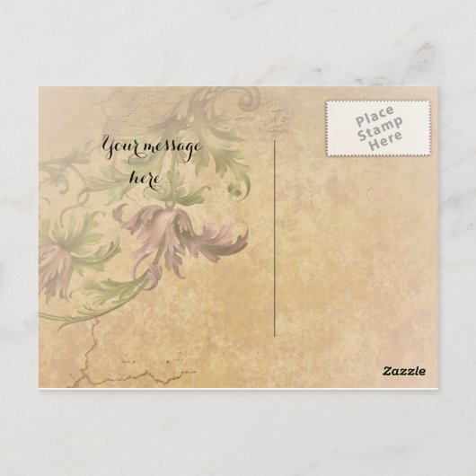 Carte Postale Art nouveau (Dos)