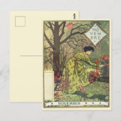 Carte postale Art Nouveau (Devant / Derrière)