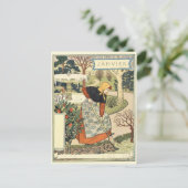 Carte postale Art Nouveau (Debout devant)