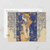 Carte postale Art Nouveau (Devant / Derrière)