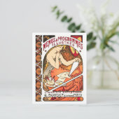 Carte postale : Art Nouveau - Alphonse Mucha (Debout devant)