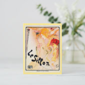 Carte Postale Art nouveau belge vintage Le Sillon (Debout devant)