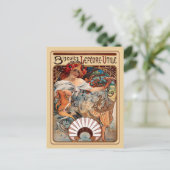 Carte Postale Art Nouveau - Biscuits Lefeure-Utile (Debout devant)