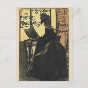 Carte postale Art Nouveau - Exposition