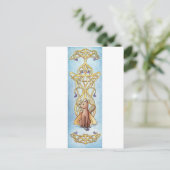 Carte Postale Art Nouveau Fairy Cat (Debout devant)