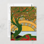 Carte postale Art Nouveau : La Libre Esthétique (Devant / Derrière)